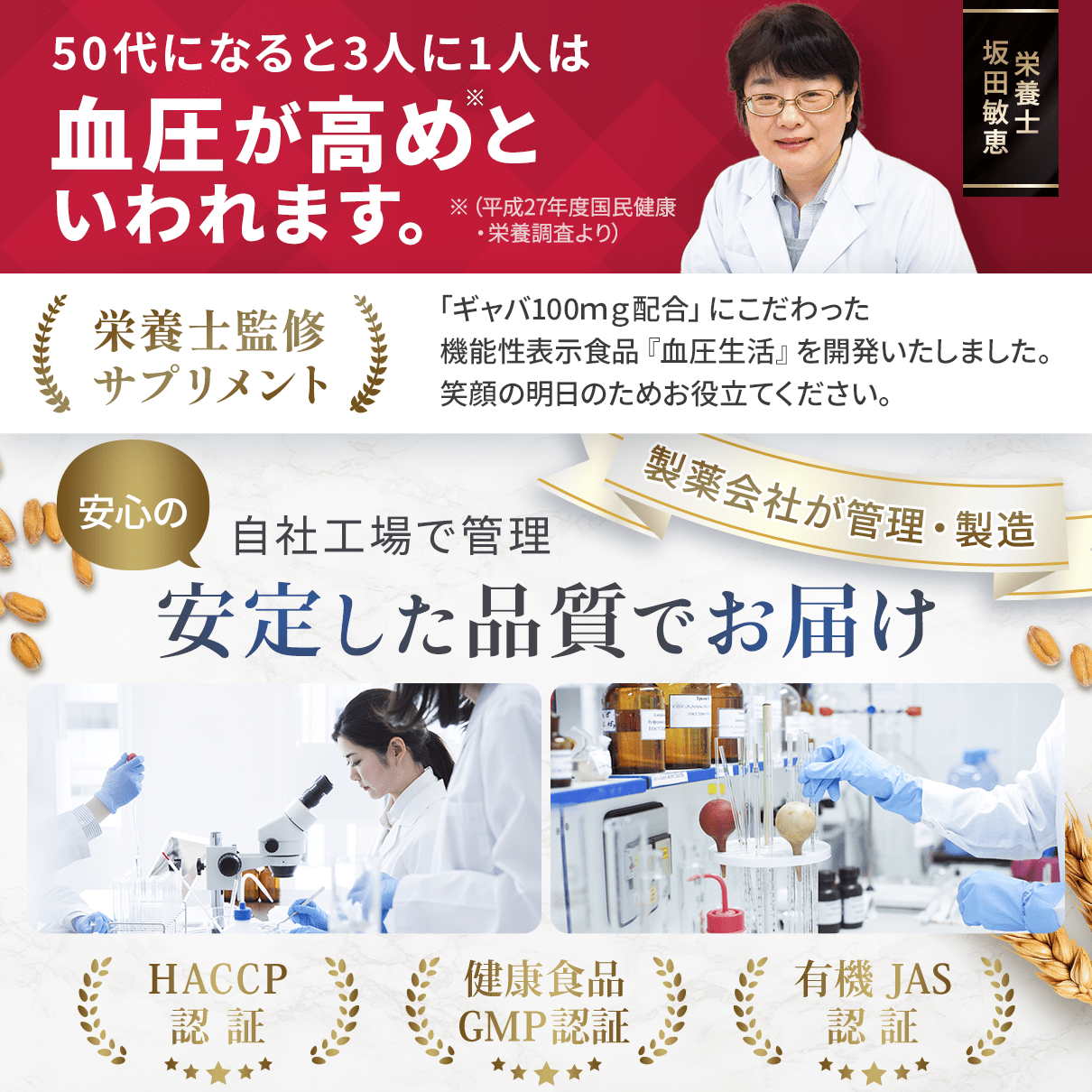 栄養士監修　血圧生活　画像